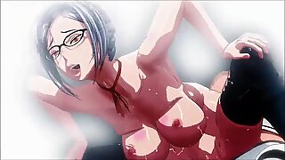 Awesome-Anime.com   Hentai anime - Busty SM Queen training prisoner (slave)